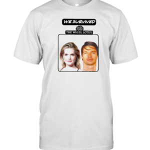 Patrick Schwarzenegger Meghann Fahy We Survived The White Lotus T-Shirt