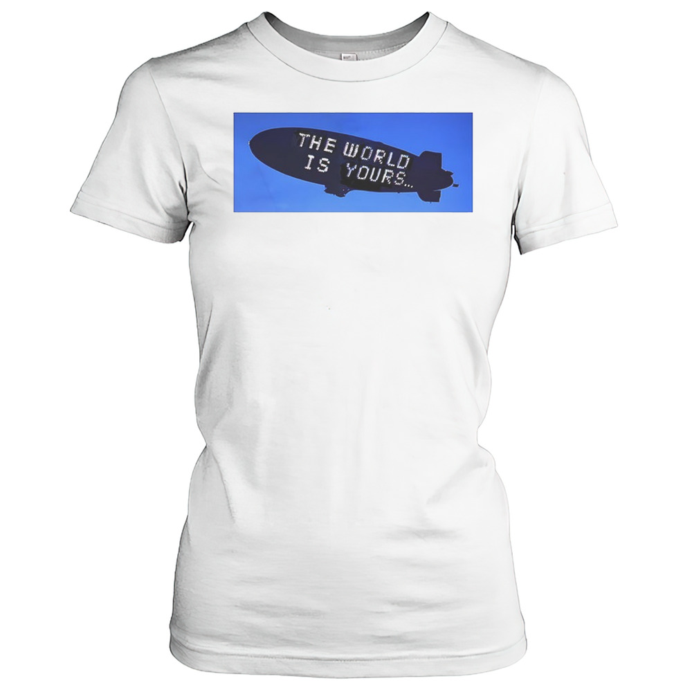 Pope The World Is Your T-Shirt Classic Women's T-shirt