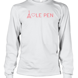 Pretty Marine Le Pen France T-Shirt Long Sleeved T-shirt 