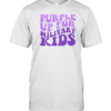 Pretty Purple Up For Military Kids T-Shirt Classic Men's T-shirt