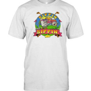 Rippin' And Sippin' Golf T-Shirt