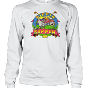 Rippin' And Sippin' Golf T-Shirt Long Sleeved T-shirt 