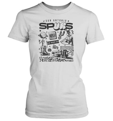 San Antonio Spurs Porvida T-Shirt Classic Women's T-shirt