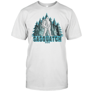 Sickos Committee Sasquatch State Logo 2025 Painting T-Shirt