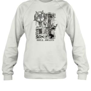 Slayer Monochrome Hell Awaits T-Shirt Unisex Sweatshirt