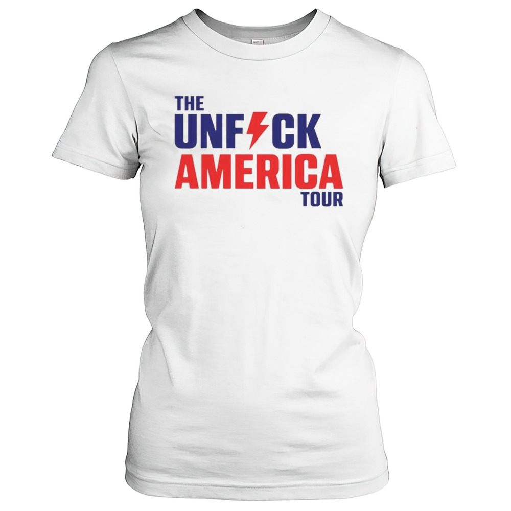 The Unfuck America Tour Lightning T-Shirt Classic Women's T-shirt