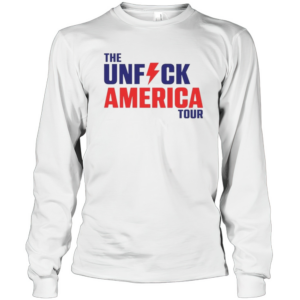 The Unfuck America Tour Lightning T-Shirt Long Sleeved T-shirt