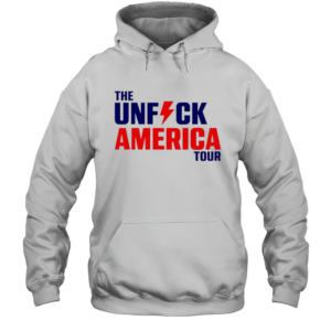 The Unfuck America Tour Lightning T-Shirt Unisex Hoodie