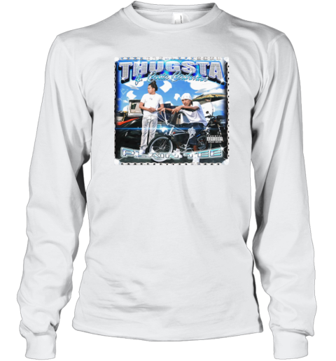 Thugsta Costa Cashman'S Plain T-Shirt Long Sleeved T-shirt