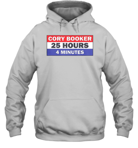 Top Cory Booker 25 Hours 4 Minutes T-Shirt Unisex Hoodie
