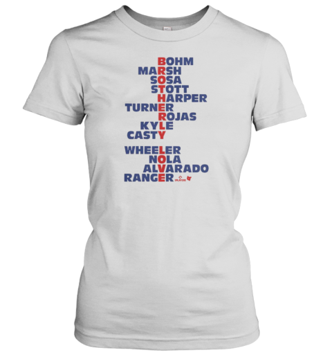 Top Philly Brotherly Love Names 2025 T-Shirt Classic Women's T-shirt