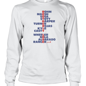 Top Philly Brotherly Love Names 2025 T-Shirt Long Sleeved T-shirt