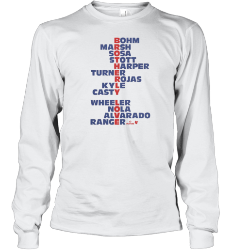 Top Philly Brotherly Love Names 2025 T-Shirt Long Sleeved T-shirt
