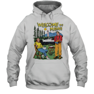 Welcome To Maine Essential Vintage T-Shirt Unisex Hoodie