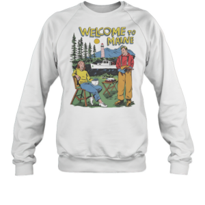 Welcome To Maine Essential Vintage T-Shirt Unisex Sweatshirt