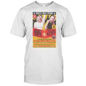 Wrestle Aunts Wrestle Aunts Explode Remarkable Renee Paquette Vs Regrettable Rj City AEW 2025 T-Shirt Classic Men's T-shirt