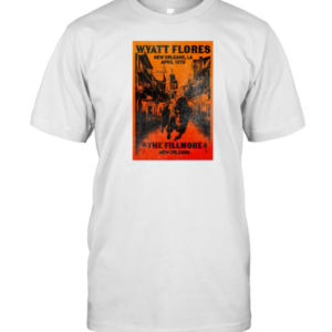 Wyatt Flores At The Fillmore In New Orleans LA On April 10 2025 Tour T-Shirt