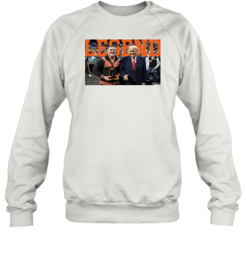 Wyatt Hendrickson And Donald Trump USA Wrestling Legend T-Shirt Unisex Sweatshirt