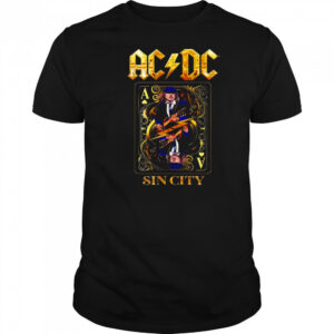 AC DC Las Vegas PWR UP Sin City Tour 2025 Shirt