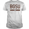 BGSU Falcons logo stripe shirt