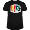 Boston rainbow paint colorful shirt