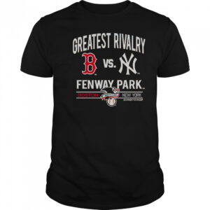 Boston Red Sox Vs New York Yankees Fenway Park T-Shirt