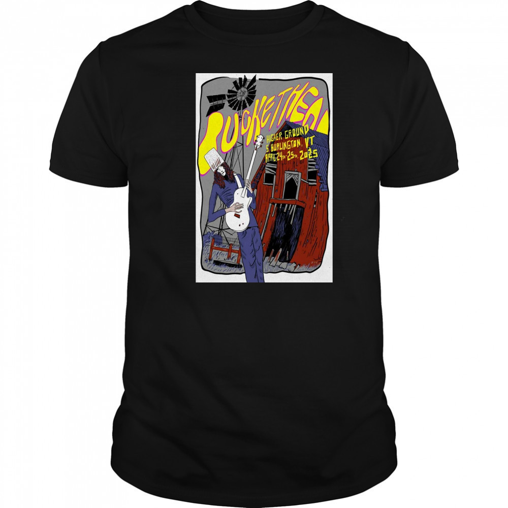 Buckethead Higher Ground Music Hall South Burlington VT April 24-25 2025 t-shirt