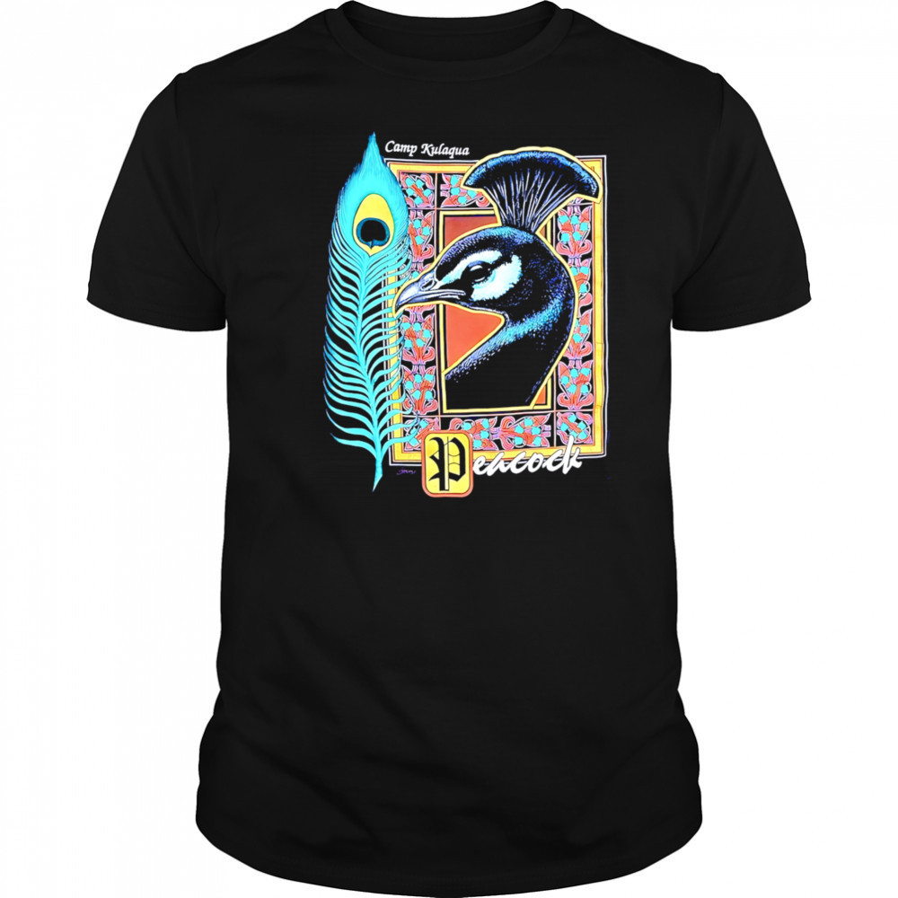 Camp Kulaqua Peacock shirt