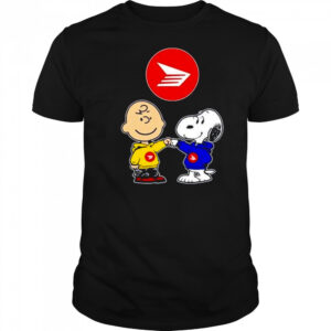 Canada Post Charlie Brown and Snoopy shirt