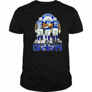 Dallas Cowboys Guyton Booker Smith signatures shirt