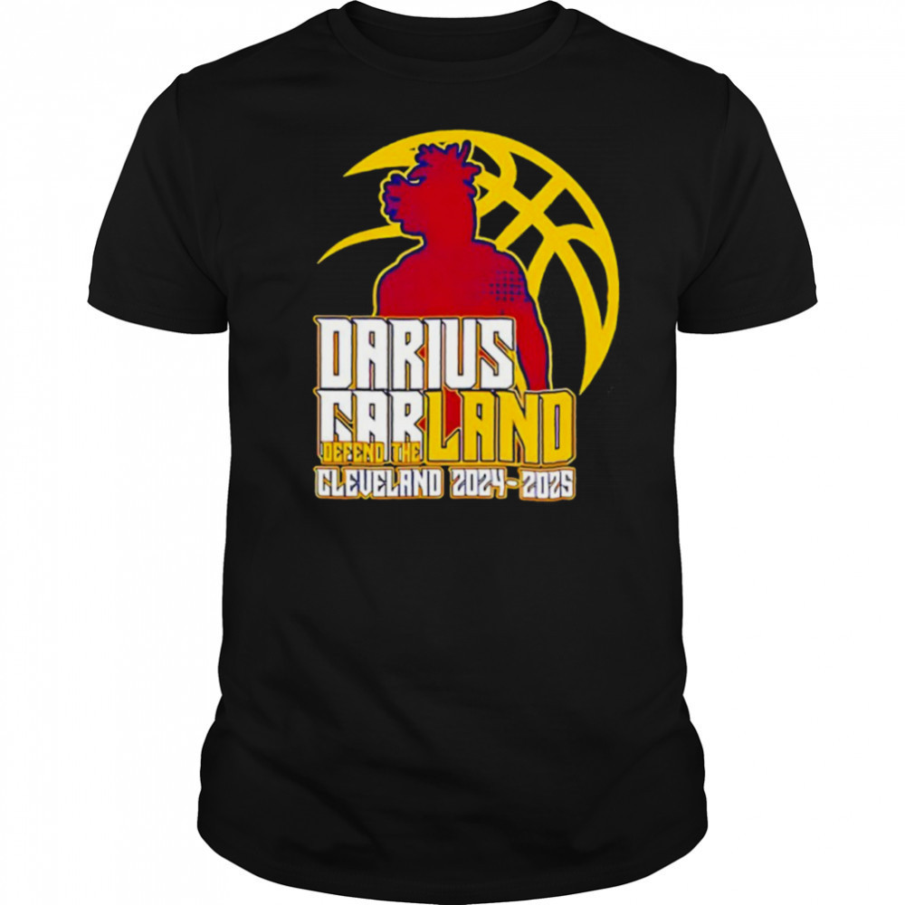 Darius Garland defend the land 2024 2025 Cleveland Cavaliers shirt