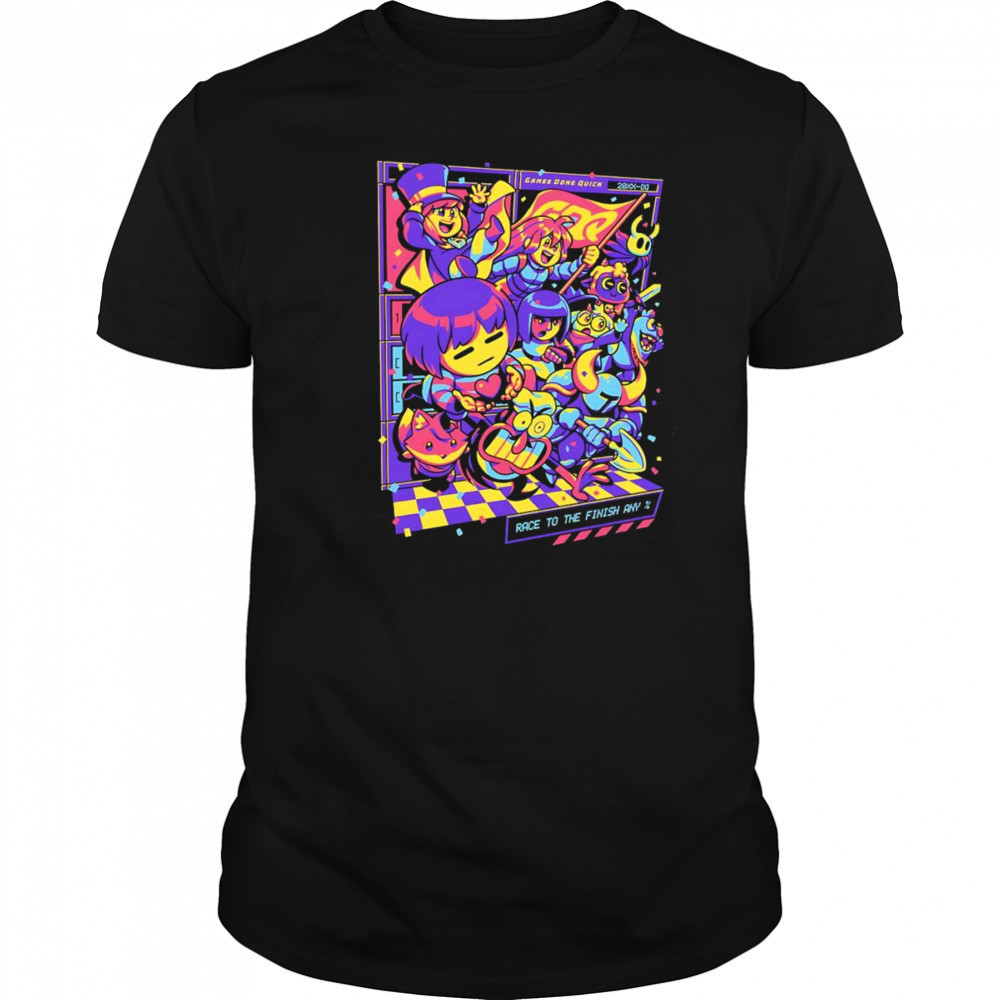 GDQ Race to the Finish shirt