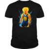Goku x Stephen Curry scream shirt