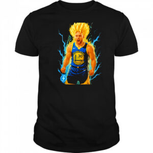 Goku x Stephen Curry scream shirt