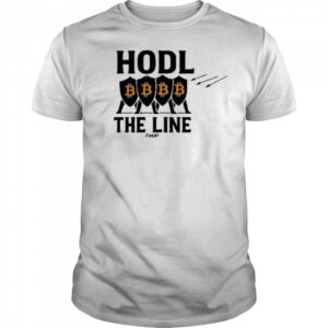 Hodl The Line Bitcoin Warrior T-shirt