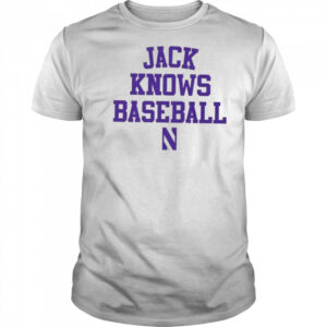 Jack Lausch knows baseball Northwestern Wildcats shirt