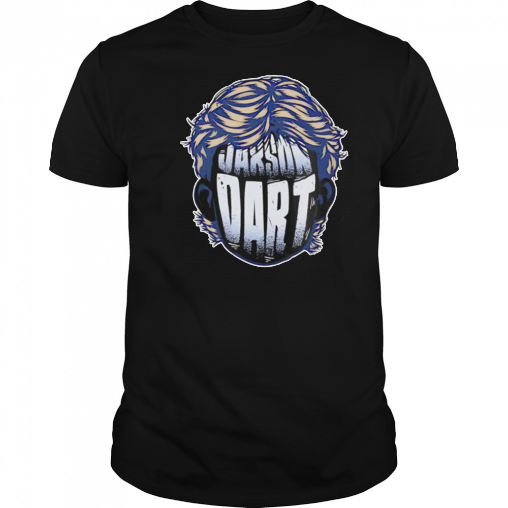 Jaxson Dart New York G Silhouette big face shirt