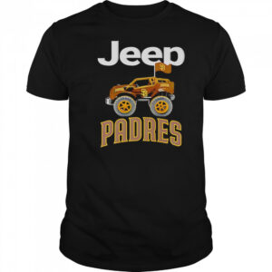 Jeep car San Diego Padres shirt