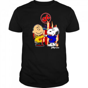 Jiffy Lube Charlie Brown and Snoopy shirt