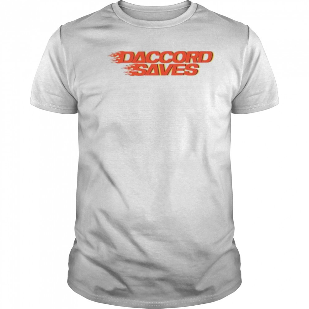 Joey Daccord saves Seattle Kraken shirt