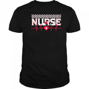 Nurse heart rate tablet shirt