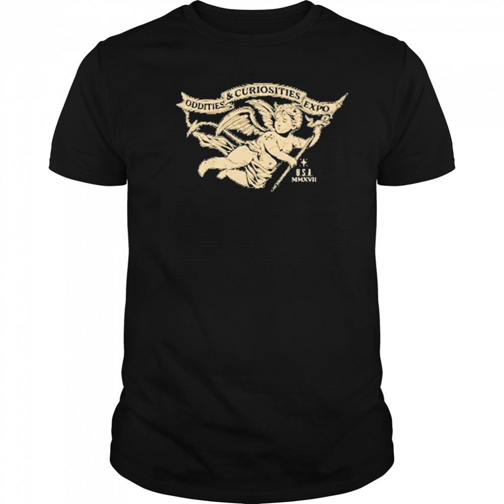 Oddities And Curiosities Angel USA T-shirt