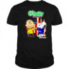 O’Reilly Auto Parts Charlie Brown and Snoopy shirt