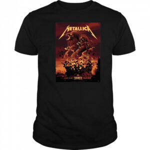 Poster Metallica M72 Tonight In Toronto April 26 2025 Rogers Centre t-shirt