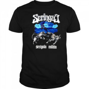 Seringai Wolf Fight serigala militia shirt
