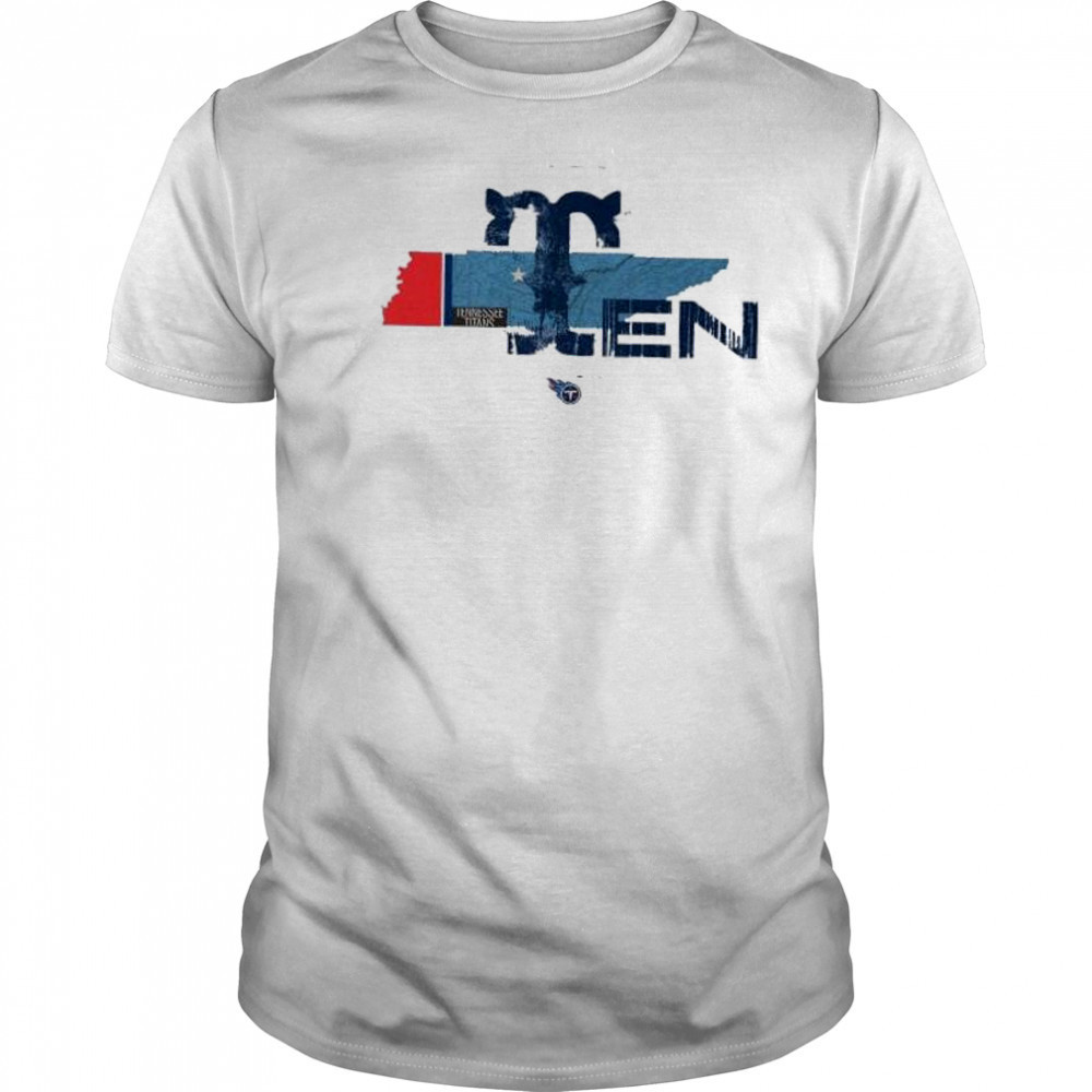 Tennessee Titans 2025 NFL Draft cluster shirt