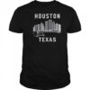 Top Houston City Skyline Music Texas Souvenir Houston T-Shirt