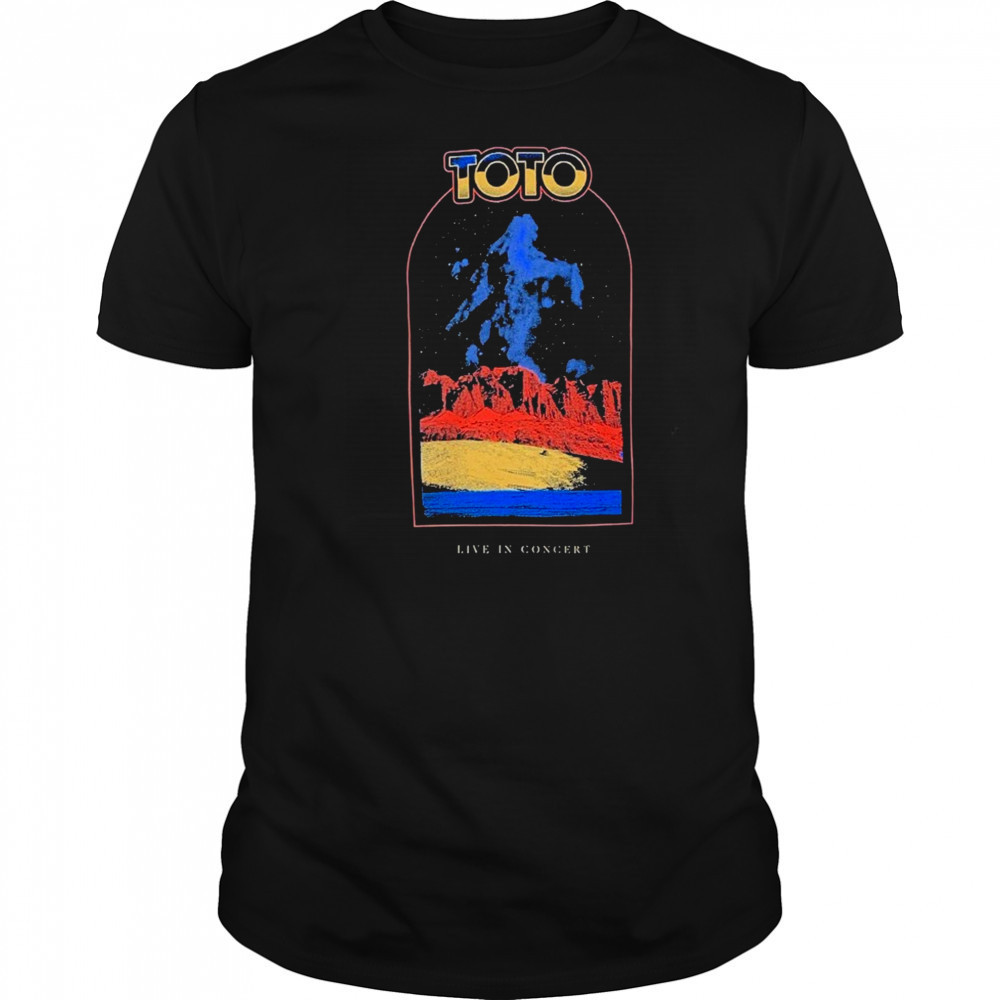 Toto Live In Concert Mountains T-shirt