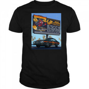 Welcome To Rockville Your Lineup For Sunday May 18 2025 Кояп Bad Omens Marilyn Manson Poster Graphic t-shirt