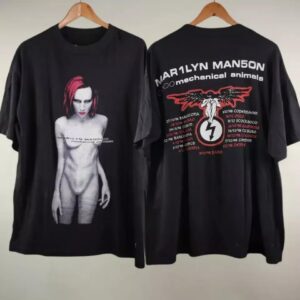 1998 Marilyn Manson Mechanical Animals Tshirt